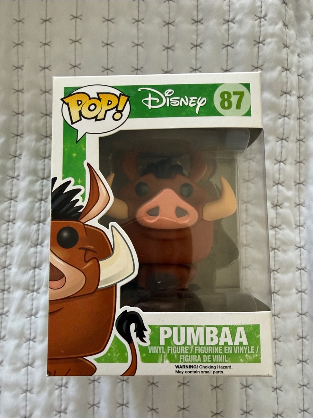 Funko Disney Pumbaa Vinyl Figure - Brown & Pink